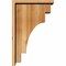 Ekena Millwork Mediterranean Rough Sawn Corbel w/Backplate, Western Red Cedar, 8"W x 14"D x 22"H COR08X14X22MED01RWR - alternate 4